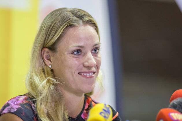 Tennis, Angelique Kerber PK in Puszczykowo 2016.09.13 Angelique Kerber 2016.09.13 Puszczykowo Tennis press conference PK Pressekonferenz with Angelique Kerber after winning US Open  20160913_PF_PJ005