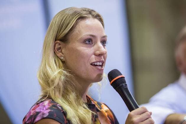 Tennis, Angelique Kerber PK in Puszczykowo 2016.09.13 Angelique Kerber 2016.09.13 Puszczykowo Tennis press conference PK Pressekonferenz with Angelique Kerber after winning US Open  20160913_PF_PJ011