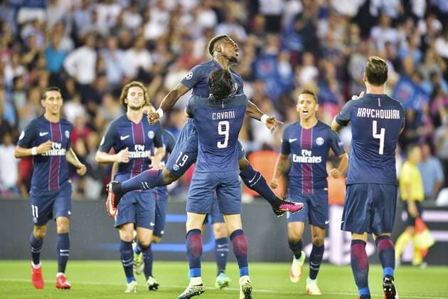 Fußball, CL, Paris St. Germain - FC Arsenal CAVANI Edinson (PSG) - Fussball, Champions League, Paris Saint Germain PSG vs. Arsenal FC - 13 09 2016 JBAutissier Panoramic 