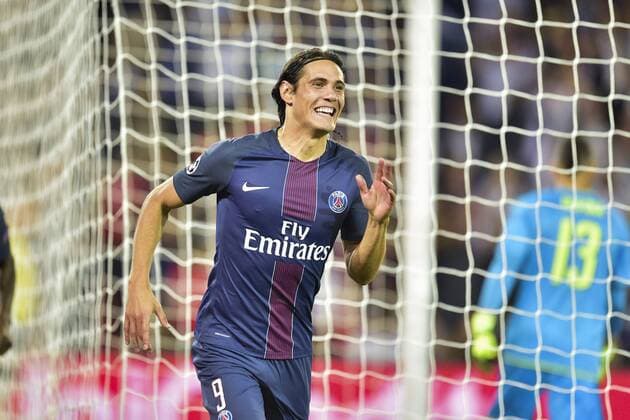 Fußball, CL, Paris St. Germain - FC Arsenal CAVANI Edinson (PSG) - Fussball, Champions League, Paris Saint Germain PSG vs. Arsenal FC - 13 09 2016 JBAutissier Panoramic 