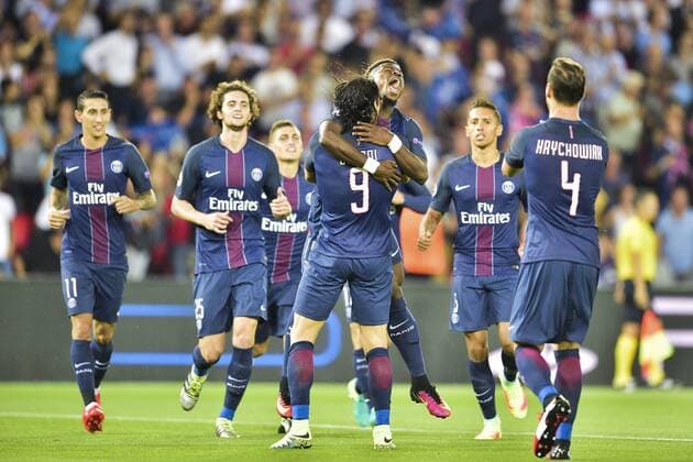 Fußball, CL, Paris St. Germain - FC Arsenal CAVANI Edinson (PSG) - Fussball, Champions League, Paris Saint Germain PSG vs. Arsenal FC - 13 09 2016 JBAutissier Panoramic 