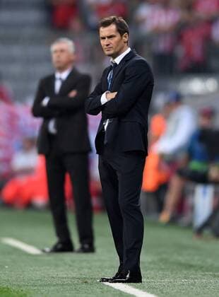FUSSBALL CHAMPIONS LEAGUE SAISON 2016 2017 GRUPPENPHASE FC Bayern Muenchen - FK Rostow 13.09.2016 Trainer Ivan Daniliants (FC Rostow) 