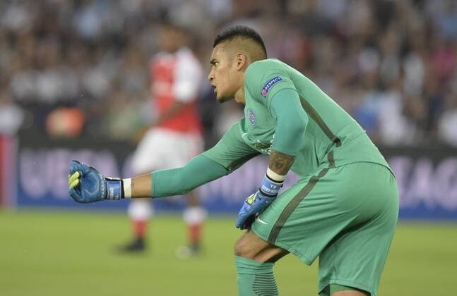 Fußball, CL, Paris St. Germain - FC Arsenal Alphonse Areola ( PSG ) - Fussball, Champions League, Paris Saint Germain PSG vs. Arsenal FC - 13 09 2016 FedericoPestellini Panoramic 