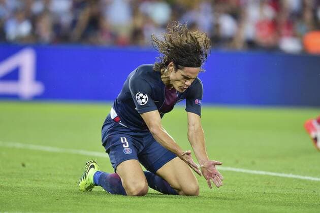 Fußball, CL, Paris St. Germain - FC Arsenal CAVANI Edinson (PSG) - Fussball, Champions League, Paris Saint Germain PSG vs. Arsenal FC - 13 09 2016 JBAutissier Panoramic 