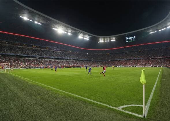 SOCCER - CL, Bayern vs Rostov MUNICH,GERMANY,13.SEP.16 - SOCCER - UEFA Champions League, group stage, FC Bayern Muenchen vs FC Rostov. Image shows the Alianz Arena. GEPAxpictures xThomasxBachun