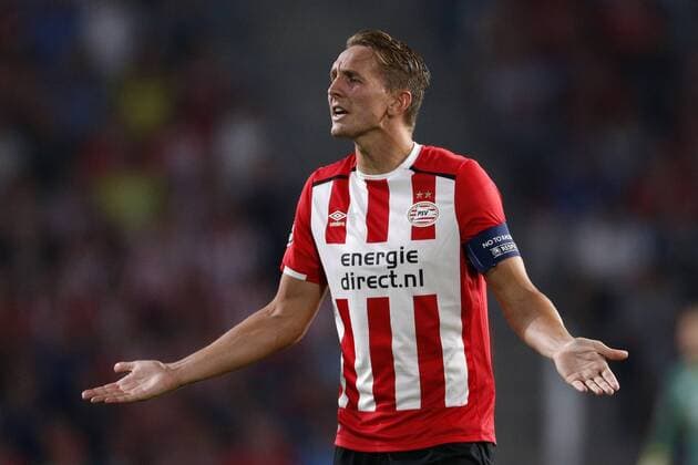 Fußball, CL, PSV Eindhoven - Atletico Madrid Luuk de Jong of PSVduring the UEFA Champions League group D match between PSV Eindhoven and Atletico Madrid on September 13, 2016 at the Philips stadium in Eindhoven, The Netherlands. PSV v Atletico Madrid UEFA Champions League 2016 2017 xVIxJeroenxPutmansxIVx 6211721