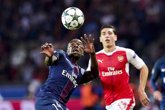 MATUIDI Blaise (PSG) FOOTBALL : Paris St. Germain Paris St. Germain (PSG) vs Arsenal FC London FC London - Champions League - 13 09 2016 JBAutissierx 