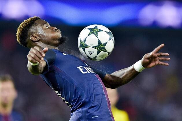 AURIER Serge (PSG) FOOTBALL : Paris St. Germain Paris St. Germain (PSG) vs Arsenal FC London FC London - Champions League - 13 09 2016 JBAutissierx 
