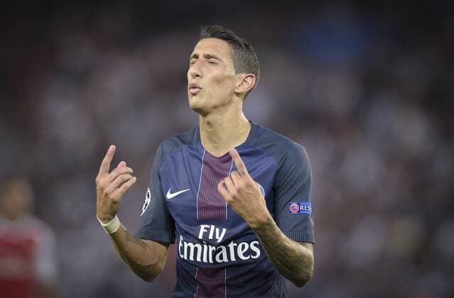 Angel Di Maria ( PSG ) FOOTBALL : Paris St. Germain (PSG) vs Arsenal FC London - Champions League - Paris - 13 09 2016 FedericoPestellinix 