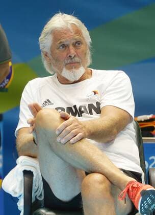 Rio de Janeiro , Paralympics , Sitzvolleyball , Deutschland vs. Brasilien , Trainer Rudi Sonnenbichler ( GER )