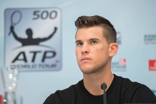 TENNIS - ATP Tennis Herren Erste Bank Open 2016 VIENNA,AUSTRIA,14.SEP.16 - TENNIS - ATP World Tour, Erste Bank Open, press conference PK Pressekonferenz Image shows Dominic Thiem (AUT). GEPAxpictures xM.xHoermandinger