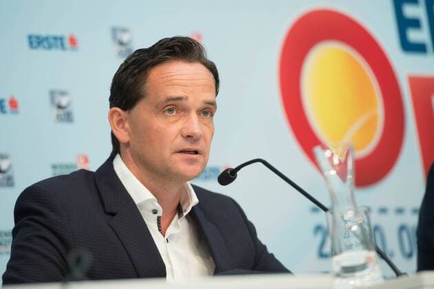 TENNIS - ATP Tennis Herren Erste Bank Open 2016 VIENNA,AUSTRIA,14.SEP.16 - TENNIS - ATP World Tour, Erste Bank Open, press conference PK Pressekonferenz Image shows Kurt Gollowitzer (CEO Wiener Stadthalle). GEPAxpictures xM.xHoermandinger
