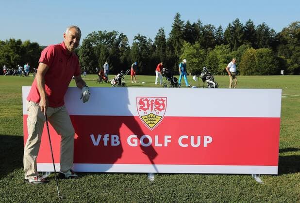 VfB Stuttgart Golf Cup 2016 Deutschland, Marhördt, 13.09.2016, Fussball, 2. Bundesliga, Saison 2016 2017, VfB Stuttgart, Golf Cup 2016: Karl Allgöwer.