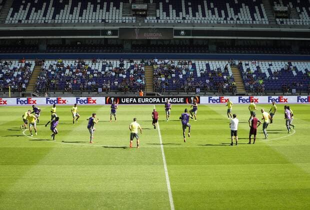 Illustration picture shows a training session of Belgian first league soccer team RSC Anderlecht, Wednesday 14 September 2016. Tomorrow Anderlecht is playing the first game of the group stage of the Europa League competition against Azerbaidjan club FK Gabala, in the group C. VIRGINIExLEFOUR  x04931282x