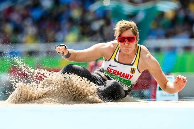 Themen der Woche - Sport Bilder des Tages - SPORT Rio 2016 Paralympic Games; Rio de Janeiro, 14.09.2016 Franziska Liebhardt (GER TSV Bayer 04 Leverkusen) waehrend der Rio 2016 Paralympic Games am 14.09.2016 im Olympic Stadium in Rio de Janeiro (Brazil). Foto: Beautiful Sports Axel Kohring Franziska Liebhardt (GER TSV Bayer 04 Leverkusen) during the Rio 2016 Paralympic Games at Olympic Stadium, Rio de Janeiro (Brazil) on 2016-09-14. Photo: Beautiful Sports Axel Kohring xakx