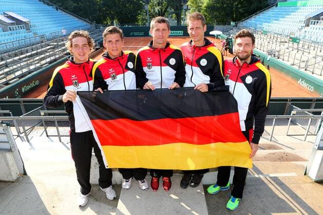 Davis Cup Deutschland vs. Polen - Pressekonferenz auf der Anlage des LTTC Rot-Weiss in Berlin am 13.09.2016. Berlin Copyright: xEibner-Pressefotox EP_pub