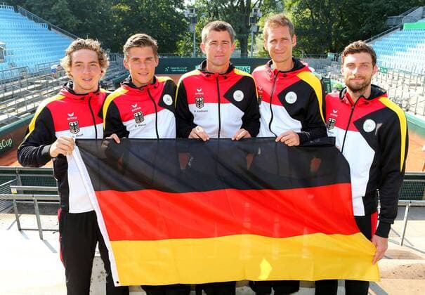Davis Cup Deutschland vs. Polen - Pressekonferenz auf der Anlage des LTTC Rot-Weiss in Berlin am 13.09.2016. Berlin Copyright: xEibner-Pressefotox EP_pub