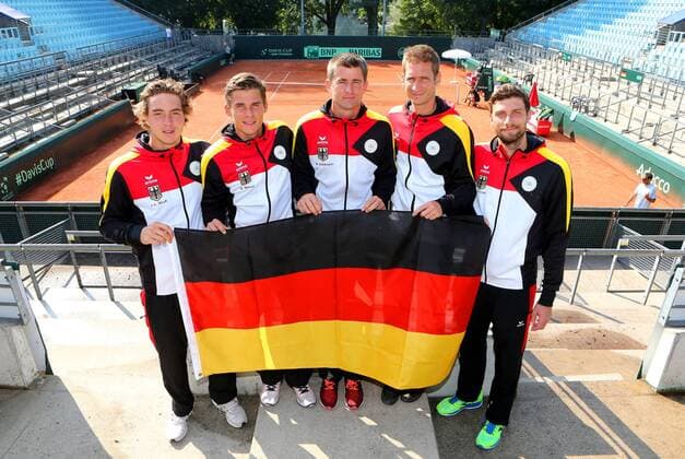 Davis Cup Deutschland vs. Polen - Pressekonferenz auf der Anlage des LTTC Rot-Weiss in Berlin am 13.09.2016. Berlin Copyright: xEibner-Pressefotox EP_pub