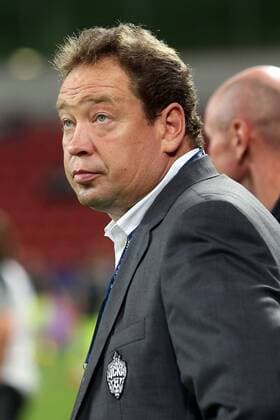 14.09.2016, xovx, Fussball UEFA Champions League, Bayer 04 Leverkusen - ZSKA Moskau, emspor , Trainer Leonid Slutskiy (ZSKA Moskau), Portrait. Leverkusen