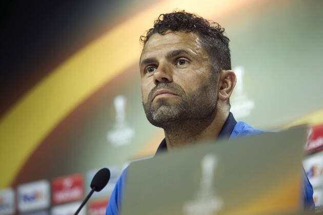 Fußball, EL, FC Zürich Pressekonferenz FC Zurich s coach Uli Forte offers a press conference PK Pressekonferenz at the Madrigal stadium in Villarreal, Spain, on 14 September 2016. Villarreal FC and FC Zurich will be facing each other in the UEFA Europa League group stage on 15 September 2016. EFE Domenech Castello FC Zurich training session !ACHTUNG: NUR REDAKTIONELLE NUTZUNG!  20160914-636094814189047390