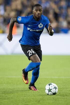 Club s Stefano Denswil pictured in action during a game of the first day of the group stage of the UEFA Champions League competition between Belgian first division soccer team Club Brugge KV and English club Leicester City F.C. in the group G in Brugge, Wednesday 14 September 2016. JASPERxJACOBS  x04931743x