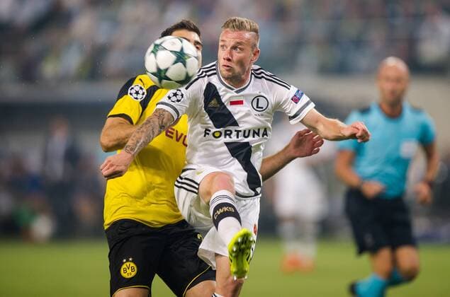Fußball, CL, Legia Warschau - Borussia Dortmund Fußball Champions League 2016 2017 Legia Warschau - Borussia Dortmund Thibault Moulin  20160914PF_RO2448