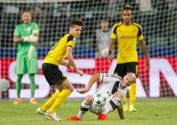 Fußball, CL, Legia Warschau - Borussia Dortmund Fußball Champions League 2016 2017 Legia Warschau - Borussia Dortmund Jakub Czerwinski  20160914PF_RO2514