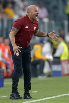 Fußball, CL, Juventus Turin - FC Sevilla Jorge Sampaoli Sevilla Torino 14-09-2016 Juventus Stadium Juventus Turin vs. FC Sevilla Champions League 2016 2017 filippoxalfero