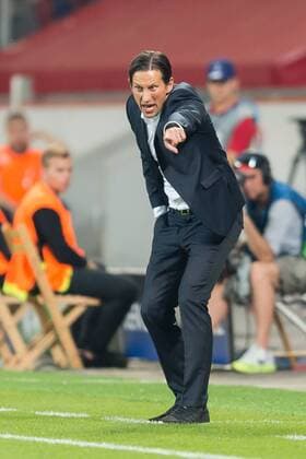 Themen der Woche - Sport Bilder des Tages - SPORT Leverkusen, Germany 14.09.2016, UEFA Champions League - 2016 17 Season, Group E - Matchday 1, Bayer 04 Leverkusen - ZSKA Moskau, Trainer Roger Schmidt (Leverkusen) ( DeFodi001