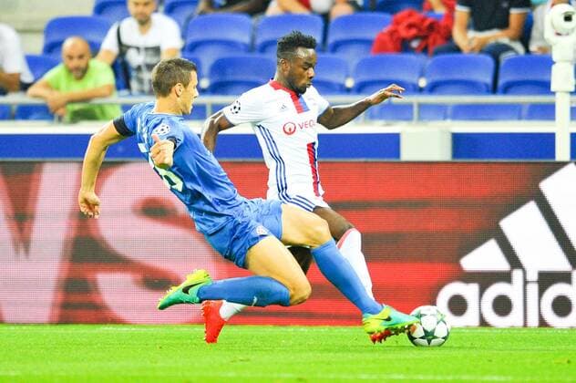 27 Maxwel Cornet (ol) - Fussball, Champions League, Olympique Lyon vs. Dynamo Zagreb - 14 09 2016 FEP Panoramic 