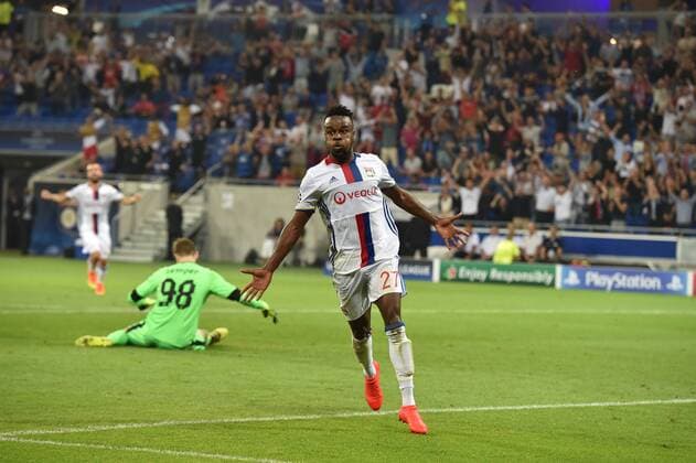 Maxwel Cornet (lyon) - Fussball, Champions League, Olympique Lyon vs. Dynamo Zagreb - 14 09 2016 FredericChambert Panoramic 