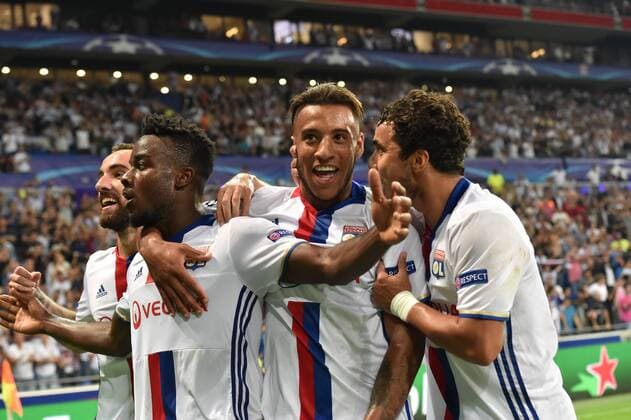 Sergi Darder, Maxwel Cornet, Corentin Tolisso, Sergi Darder (lyon) - Fussball, Champions League, Olympique Lyon vs. Dynamo Zagreb - 14 09 2016 FredericChambert Panoramic 