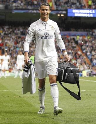 Themen der Woche - Sport Bilder des Tages - SPORT Fußball, CL, Real Madrid - Sporting Lissabon Cristiano Ronaldo. Champions League match between Real Madrid and Sporting Lisboa. In this picture, Cristiano Ronaldo. xAngelxRiverox 