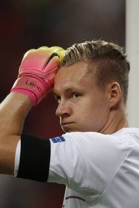 Leverkusen, Deutschland, UEFA - CL , Spieltag 1 , International, Bayer Leverkusen -ZSKA Moskau 2-2 am 14.09 .2016 in der Bay - Arena in Leverkusen Torwart Bernd LENO (LEV)
