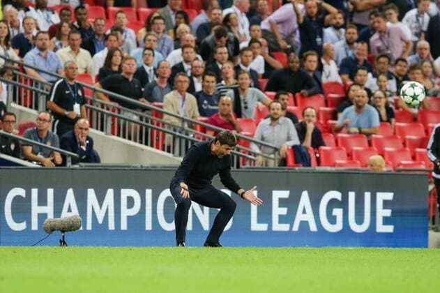 Mauricio Pochettino (Tottenham), SEPTEMBER 14, 2016 - Football Soccer : Tottenham Hotspur manager Mauricio Pochettino during the UEFA Champions League Group Stage match between Tottenham Hotspur and AS Monaco at Wembley Stadium in London, England. Noxthirdxpartyxsales  (mdga011868)