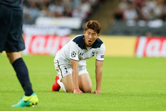 Son Heung-Min (Tottenham), SEPTEMBER 14, 2016 - Football Soccer : Son Heung-Min of Tottenham Hotspur during the UEFA Champions League Group Stage match between Tottenham Hotspur and AS Monaco at Wembley Stadium in London, England. Noxthirdxpartyxsales  (mdga011882)