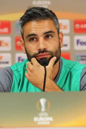Fußball, EL, AS St. Etienne Pressekonferenz LOIC PERRIN PRESSEKONFERENZ VOR DEM EUROPA LEAQUE SPIEL MAINZ 05-AS SAINT-ETIENNE MAINZ 