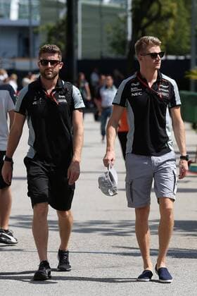 Formel 1, GP von Singapur Singapore Grand Prix 15 - 18 September 2016 15.09.2016 - Nico Hulkenberg (GER) Sahara Force India F1 VJM09 