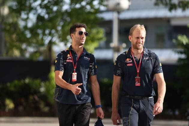 Formel 1, GP von Singapur Singapore Grand Prix 15 - 18 September 2016 15.09.2016 - Daniel Ricciardo (AUS) Red Bull Racing RB12 