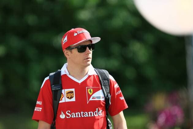 15.09.2016. Marina Bay Street Circuit, Singapore. Drivers arrival, inspection and press conferecne day. Scuderia Ferrari - Kimi Raikkonen xLeannexBoonx  ActionPlus11789709