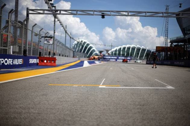 Bilder des Tages - SPORT Singapore Grand Prix 15 - 18 September 2016 15.09.2016 - Track detail 