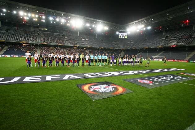 SOCCER - EL, RBS vs Krasnodar SALZBURG,AUSTRIA,15.SEP.16 - SOCCER - UEFA Europa League, group stage, Red Bull Salzburg vs FK Krasnodar. Image shows both teams. GEPAxpictures xFelixxRoittner