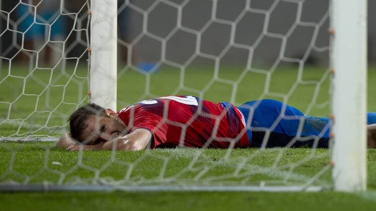 Bilder des Tages - SPORT Marek Bakos (Pilsen) fails scoring during the UEFA Europe League, group E, 1st round match FC Viktoria Pilsen vs AS Roma, in Pilsen, Czech Republic, on Thursday, September 15, 2016. (CTKxPhoto MichalxKamaryt) CTKPhotoP201609150955301  kmt 10