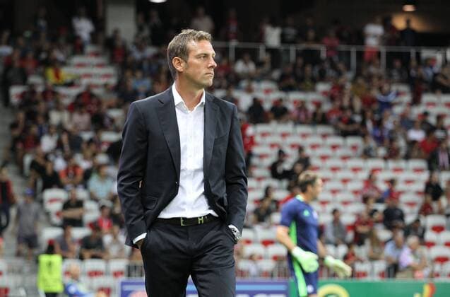15.09.2016, Fussball UEFA Europa League, 2016 17, Gruppenphase 1. Spieltag, OGC Nizza - FC Schalke 04, Trainer Markus Weinzierl (FC Schalke 04)