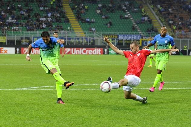 Eder Inter Milano 15-09-2016 Stadio Giuseppe Meazza - Football Calcio Europa League Inter - Hapoel Be er Sheva. giuseppexceleste