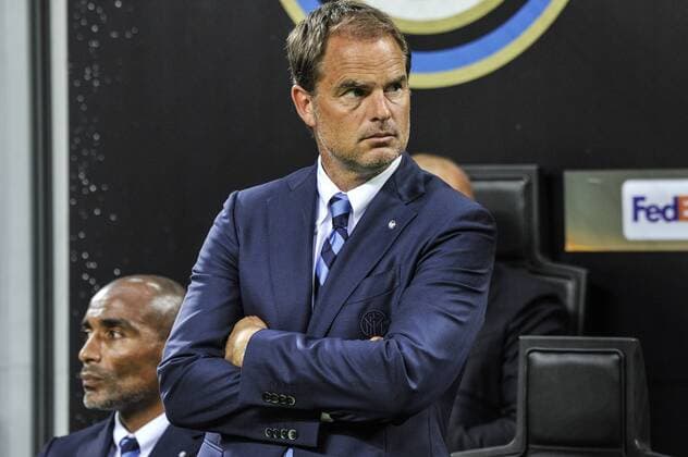 FuÃŸball, EL, Inter Mailand - Hapoel Be er Scheva 15.09.2016. San Siro Stadium, Milan, Italy. UEFA Europa League Football. Inter Head Coach Frank de Boer during Inter versus Hapoel Beer Sheva. xGaetanoxPiazzollax  ActionPlus11790122
