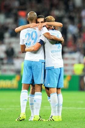 Themen der Woche - Sport Bilder des Tages - SPORT 10 Nabil Bentaleb (sch) - Fussball, Europa League, OGC Nice vs. FC Schalke 04 - 15 09 2016 FEP Panoramic 