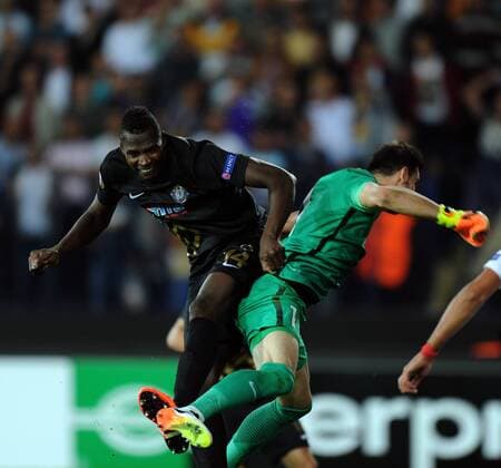 Cheick Diabate... Osmanlispor (TUR) - Steau Bucharest (ROM) match, the UEFA Europe League at Osmanli Stadium, Ankara, September 15th, 2016. (  Copyright: HikmetxSaatcix-xDepoxPhotos 15501428