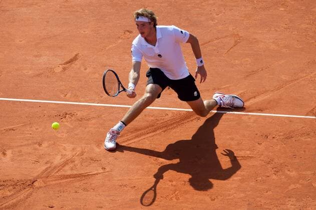 Tennis Berlin 16.09.2016 Davis Cup Deutschland (GER) - Polen (POL) Jan-Lennard Struff (GER)