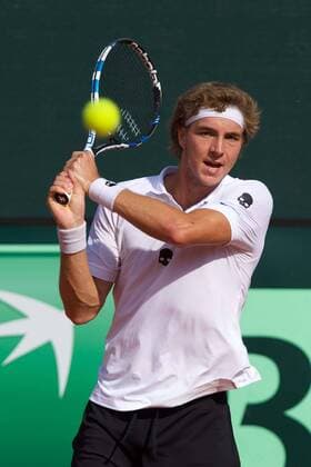 Tennis Berlin 16.09.2016 Davis Cup Deutschland (GER) - Polen (POL) Jan-Lennard Struff (GER)